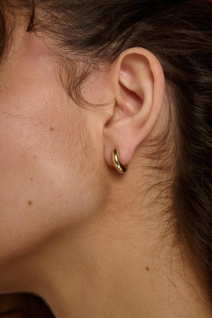 Shade Hoop Earrings Small