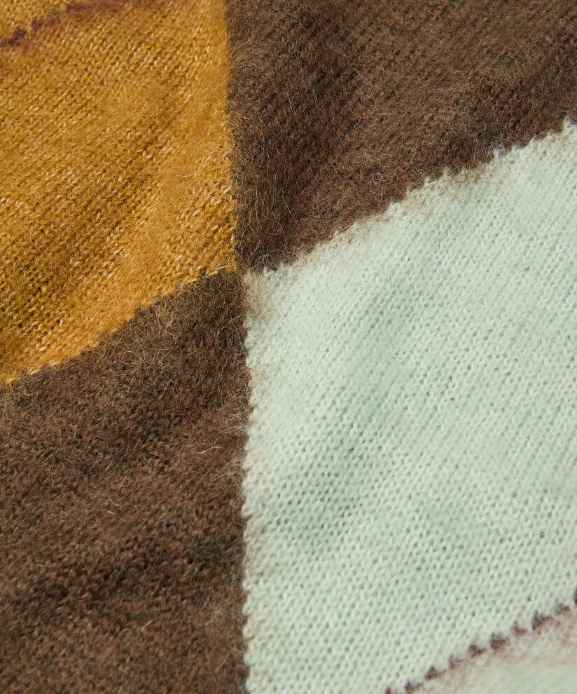 MaFinlay Harlequin Pattern Jumper