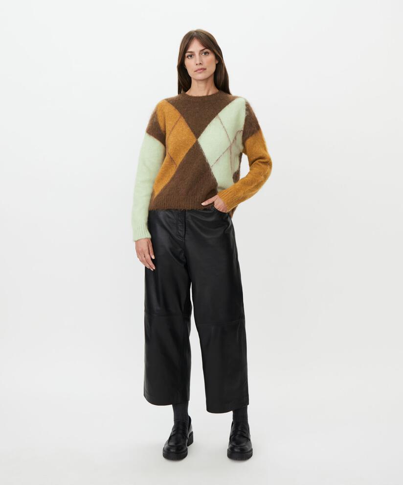 MaFinlay Harlequin Pattern Jumper