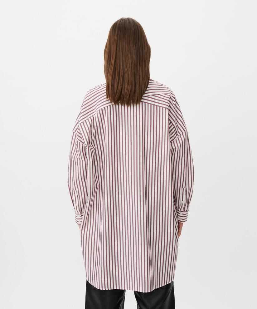 MaGirelle Striped Oversize Shirt Fig