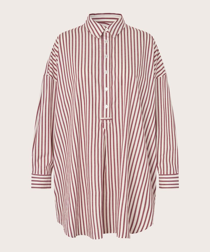 MaGirelle Striped Oversize Shirt Fig