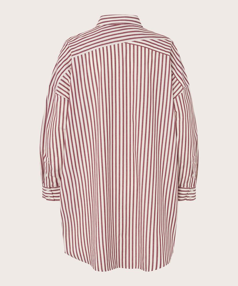 MaGirelle Striped Oversize Shirt Fig