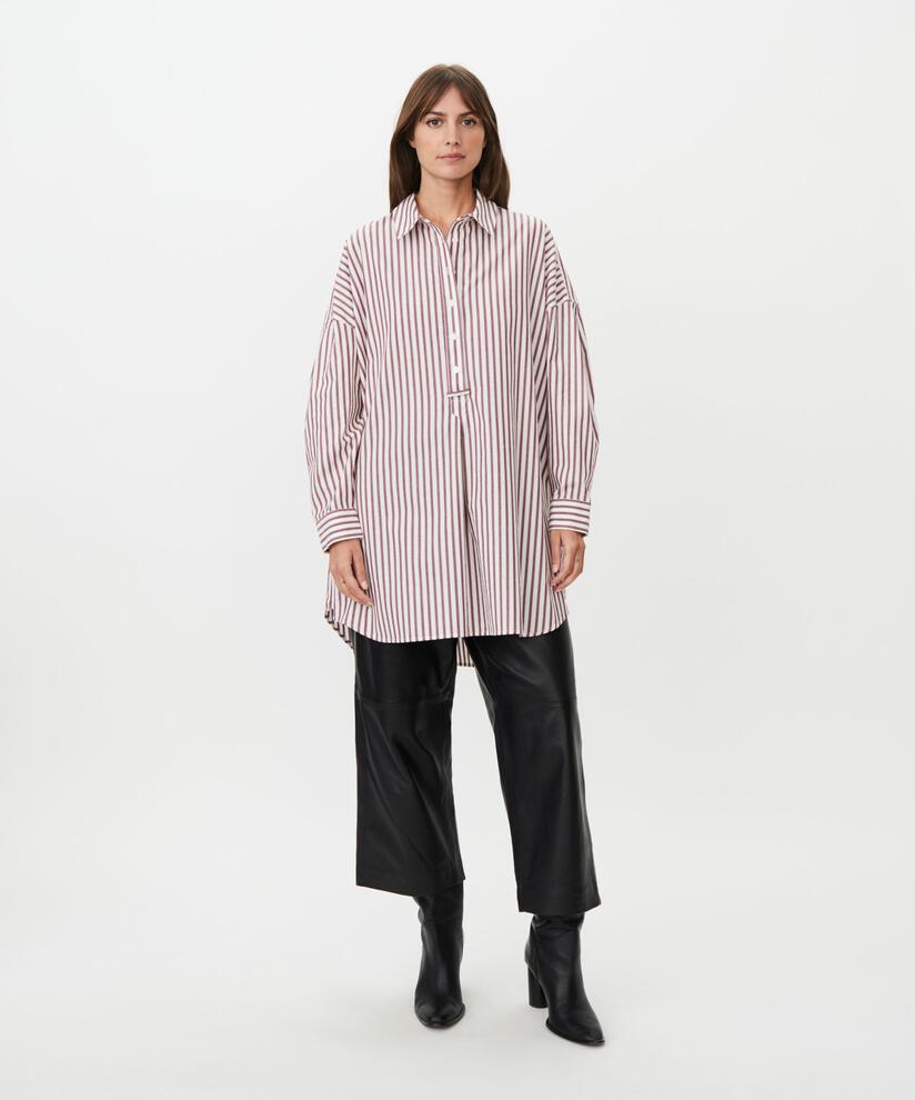 MaGirelle Striped Oversize Shirt Fig