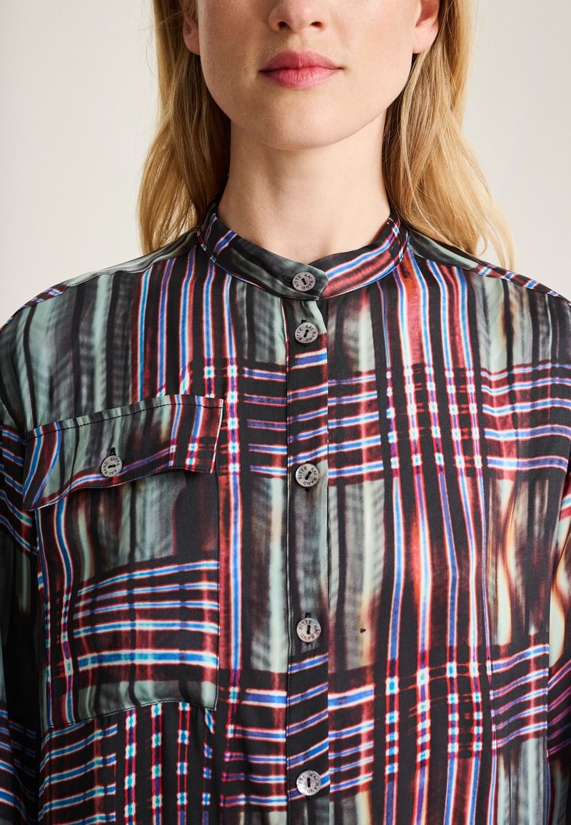 Shinobe Shirt Dress Black