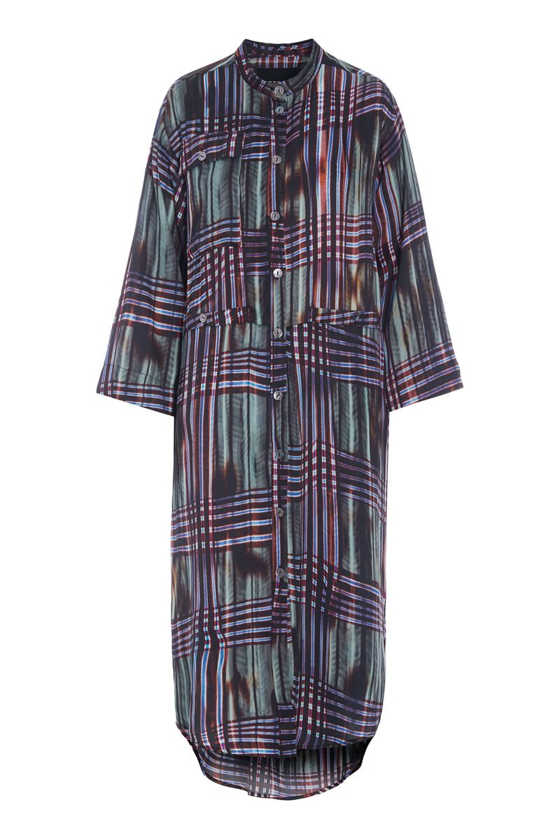 Shinobe Shirt Dress Black
