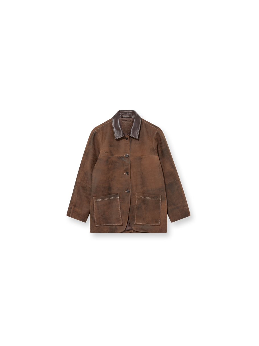 MMHFame Leather Jacket Java