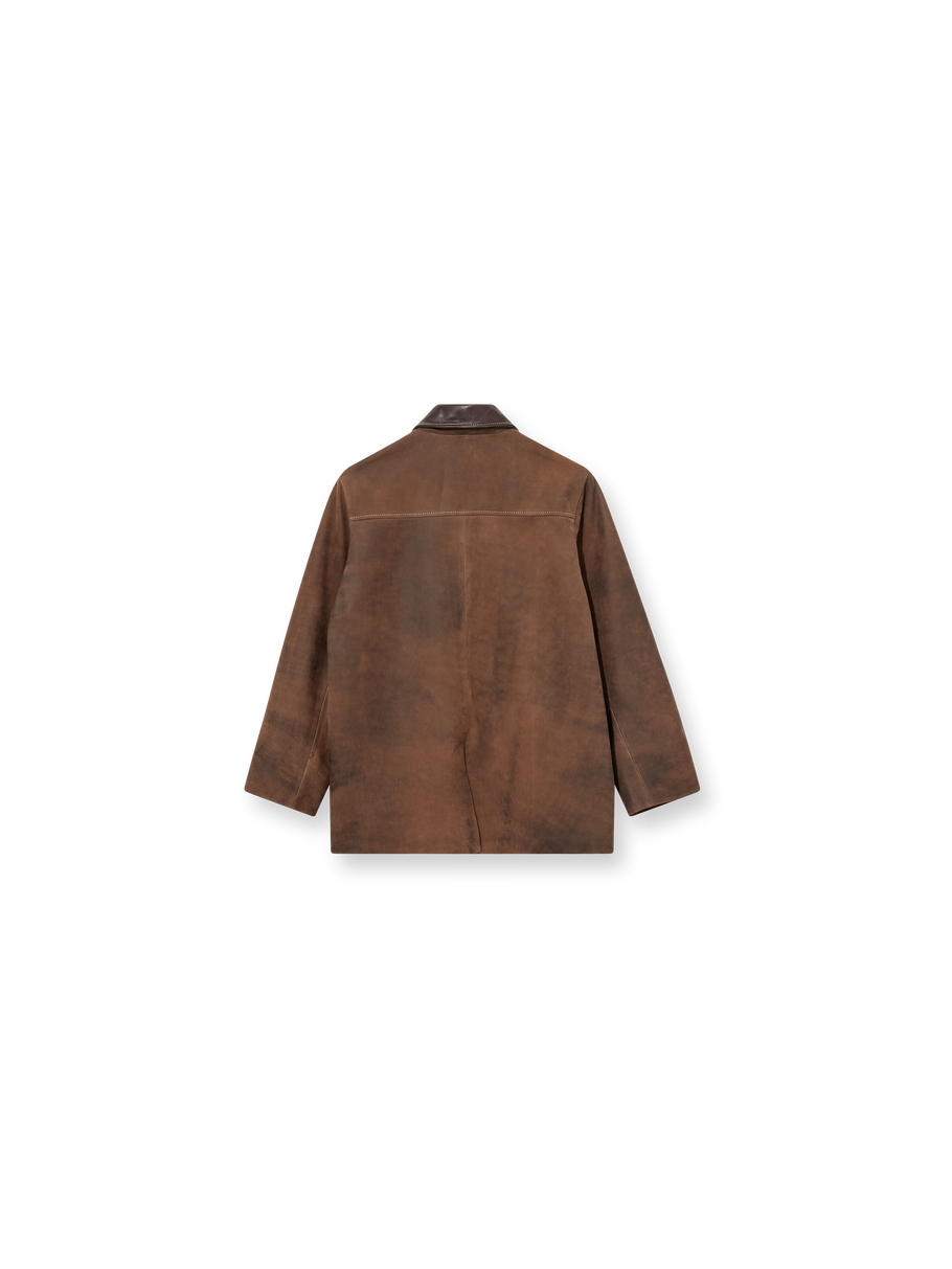 MMHFame Leather Jacket Java