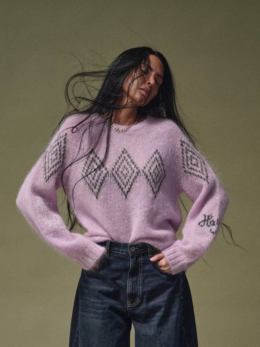 MMHBass Sheer Knit Fair Orchid