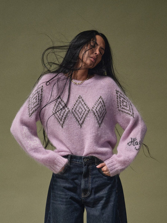 MMHBass Sheer Knit Fair Orchid