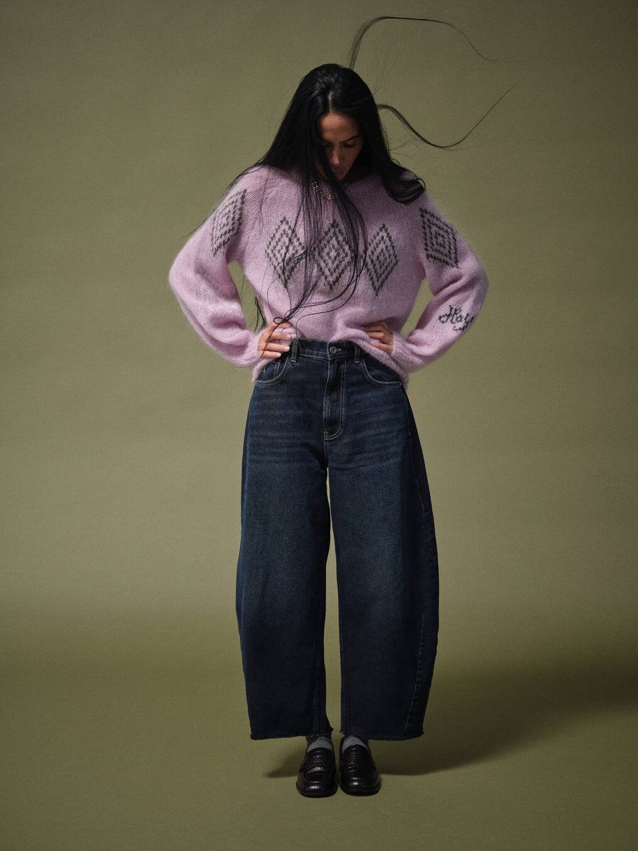 MMHBass Sheer Knit Fair Orchid