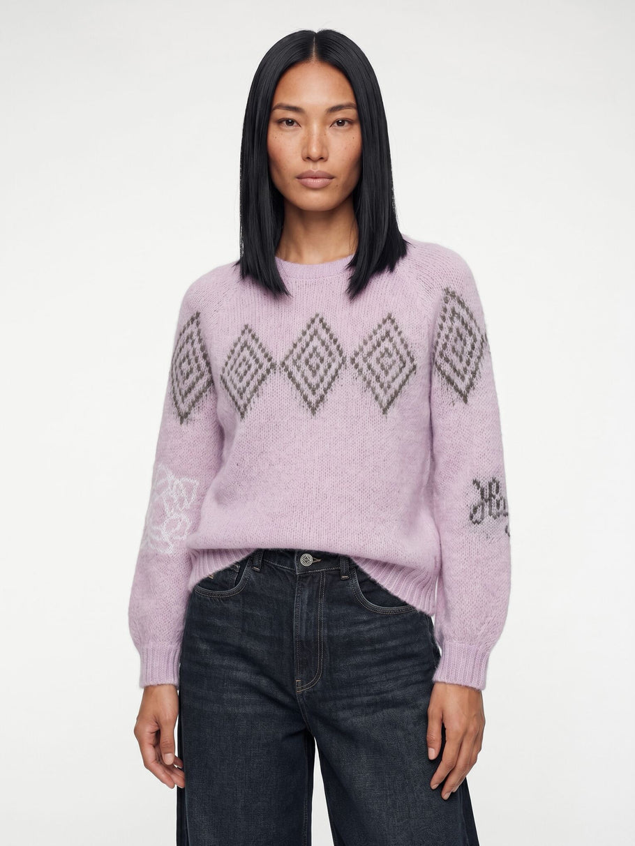 MMHBass Sheer Knit Fair Orchid