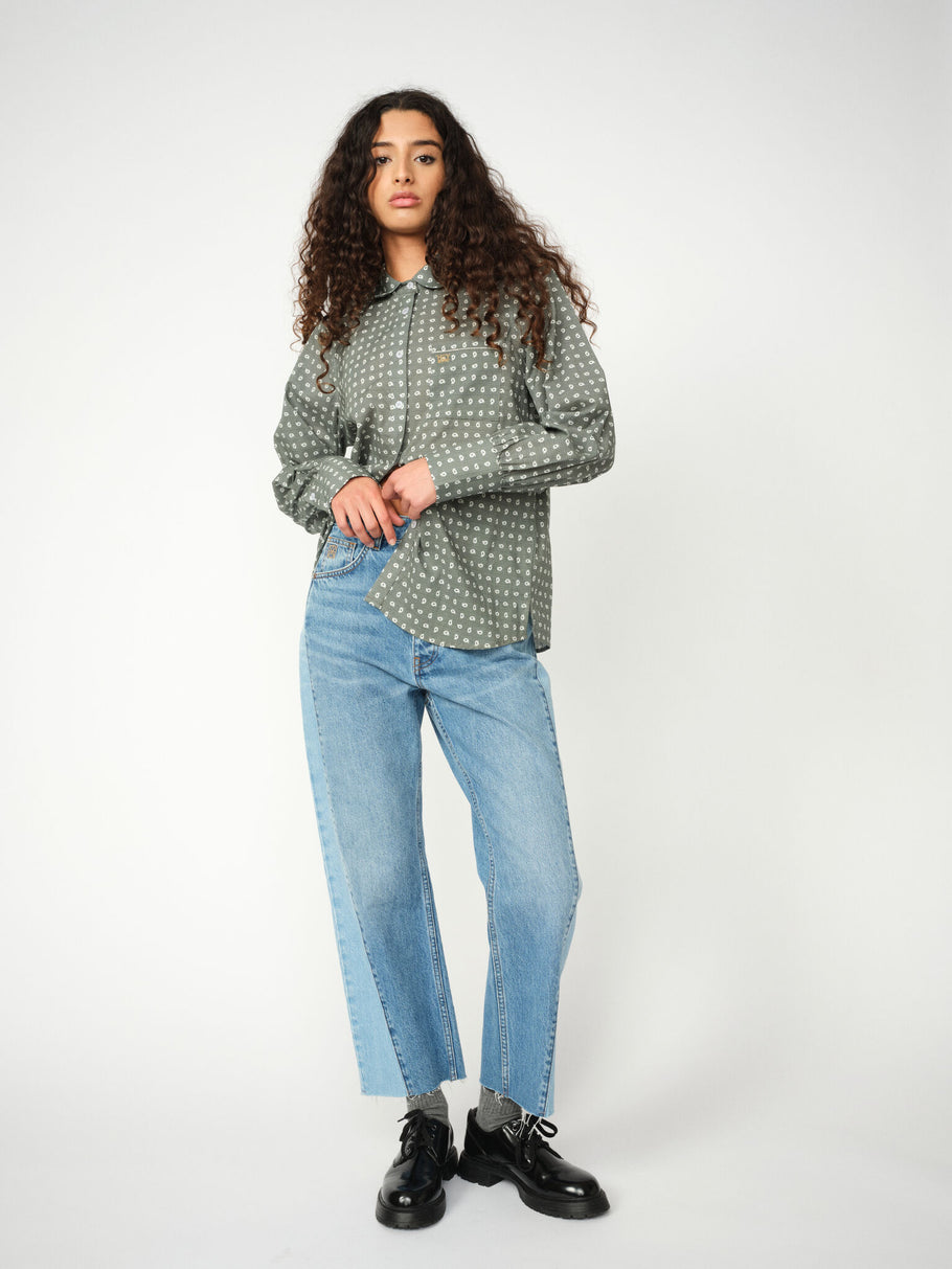 MMHEpic Tone Cropped Jeans Light Blue