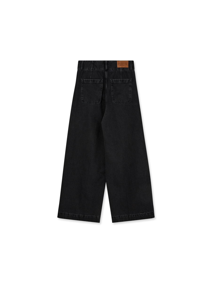 MMHNoble Drapy Ankle Pant Black