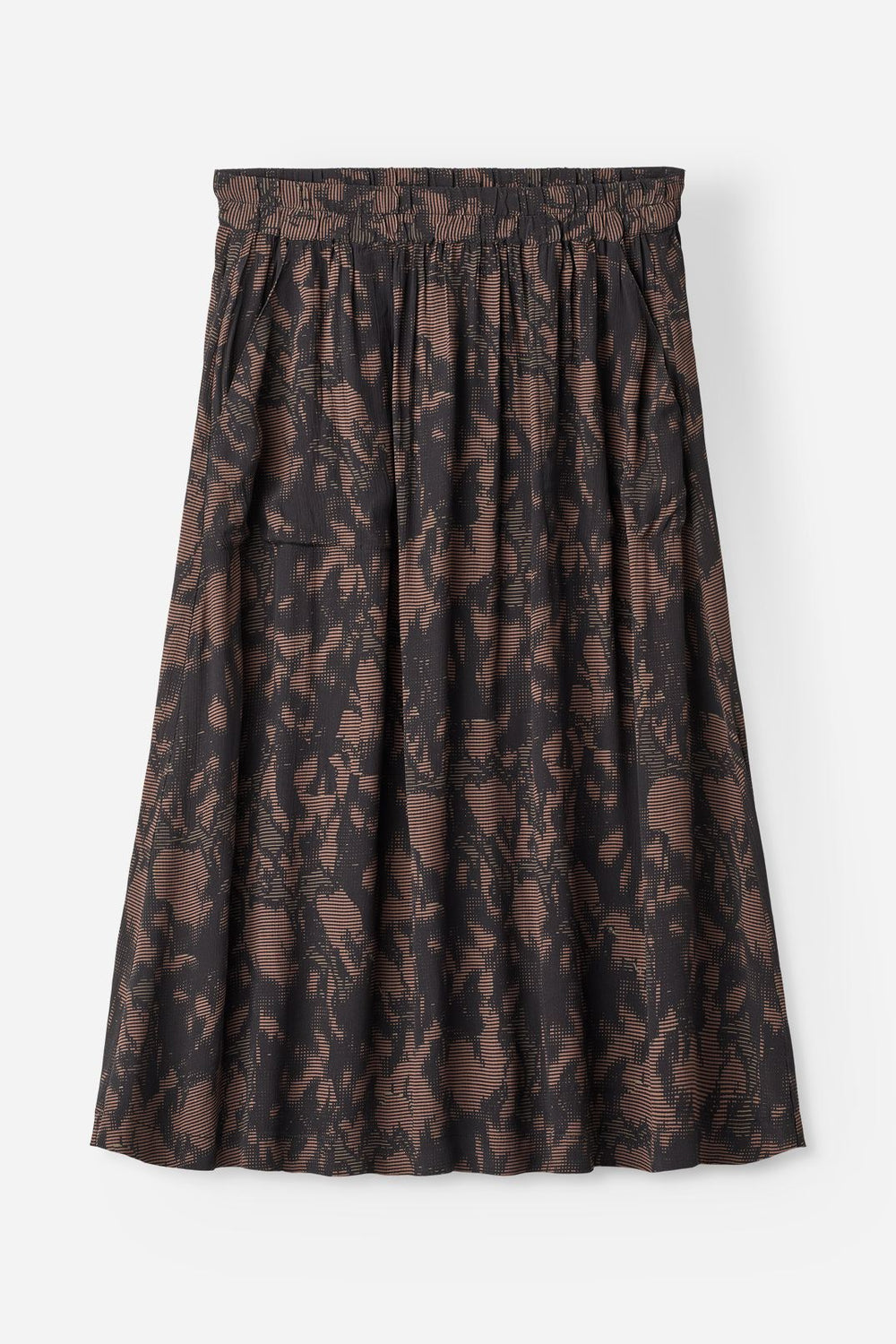 Kinna Viscose Skirt Garnet