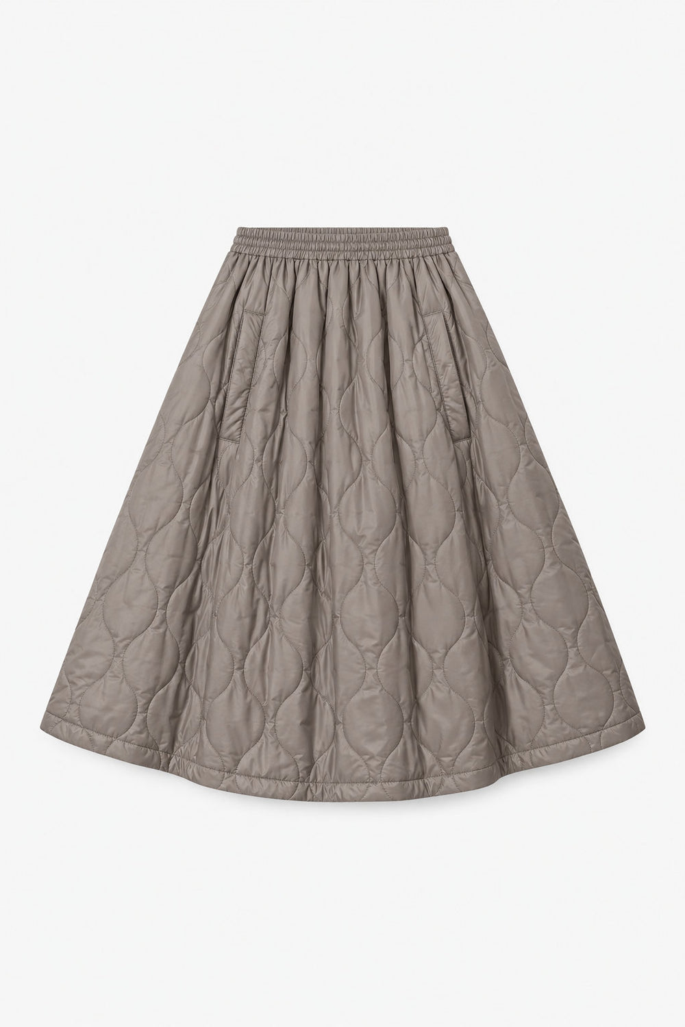 Nicoline Quilted A-Line Skirt