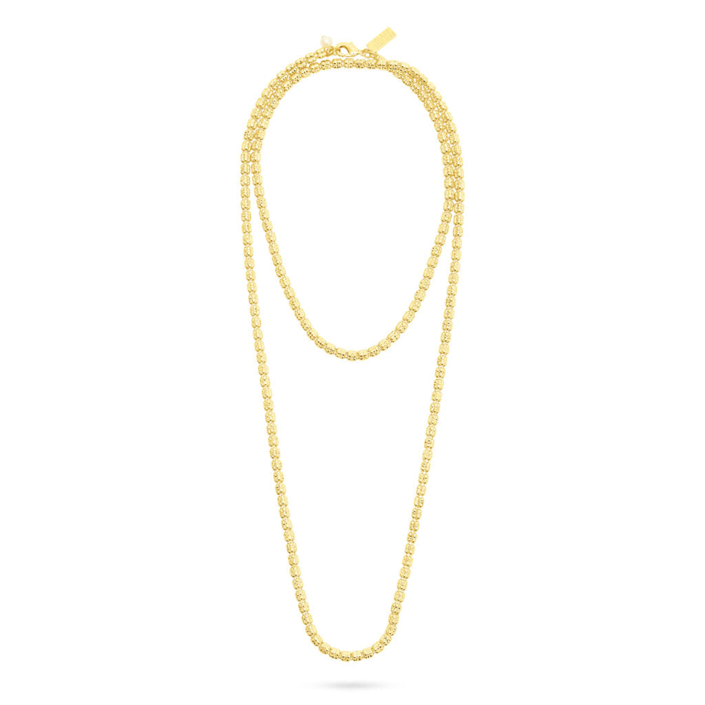 Orlando Long Layring Necklace Gold