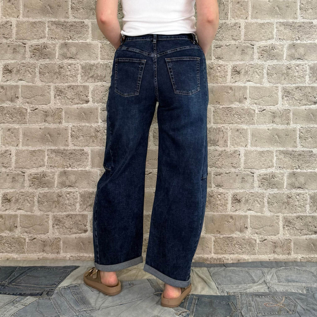 Mowita Barrel Leg Jeans