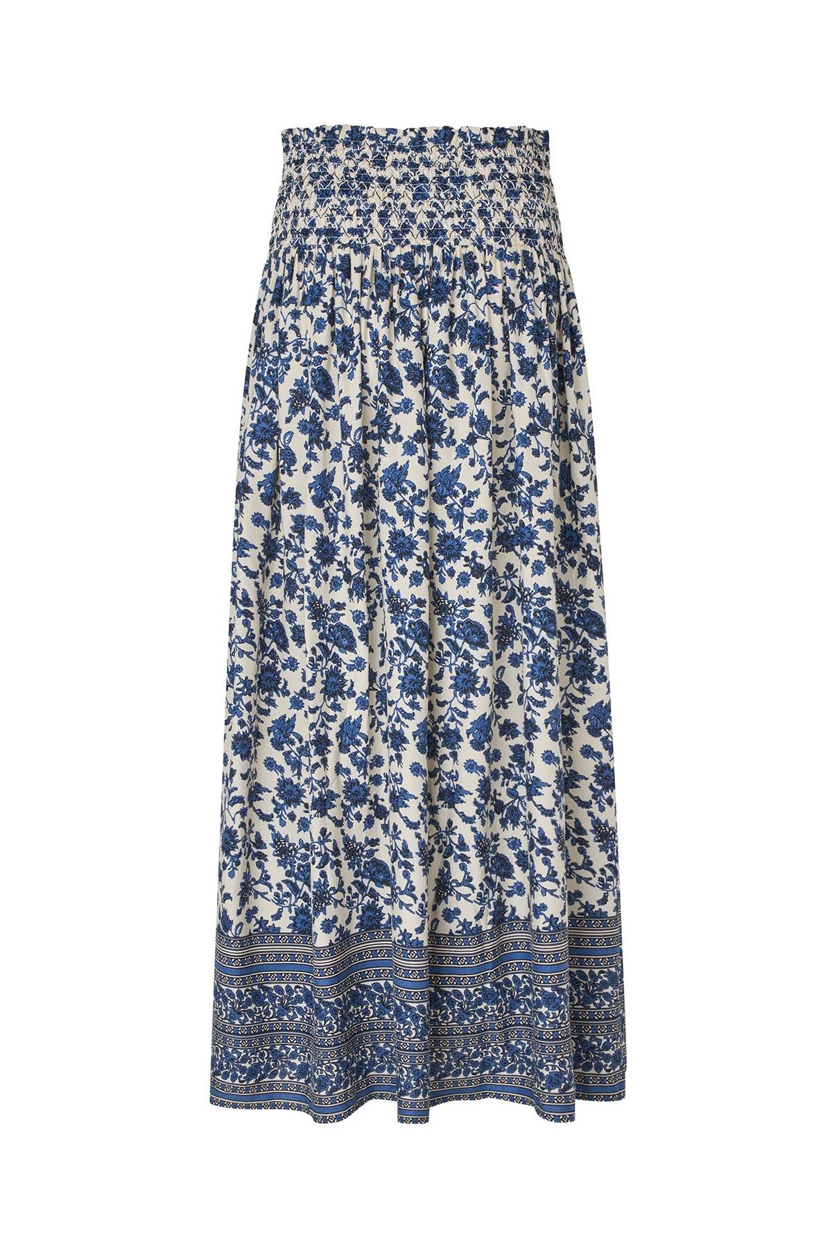 MyraLL Maxi Floral Skirt Blue