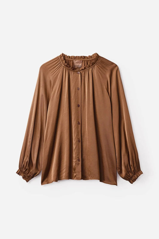 Rachel Blouse Redwood