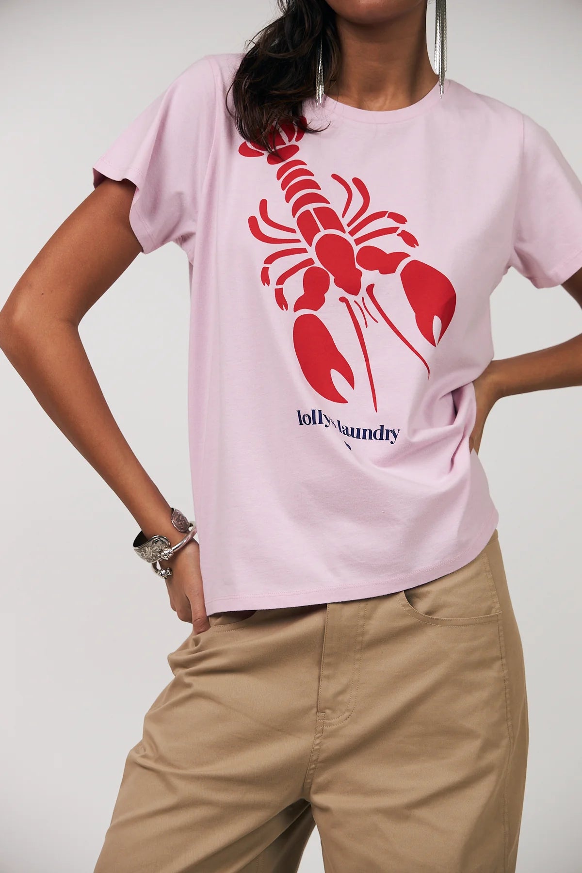 RomaLL Lobster Short Sleeved T-Shirt Red