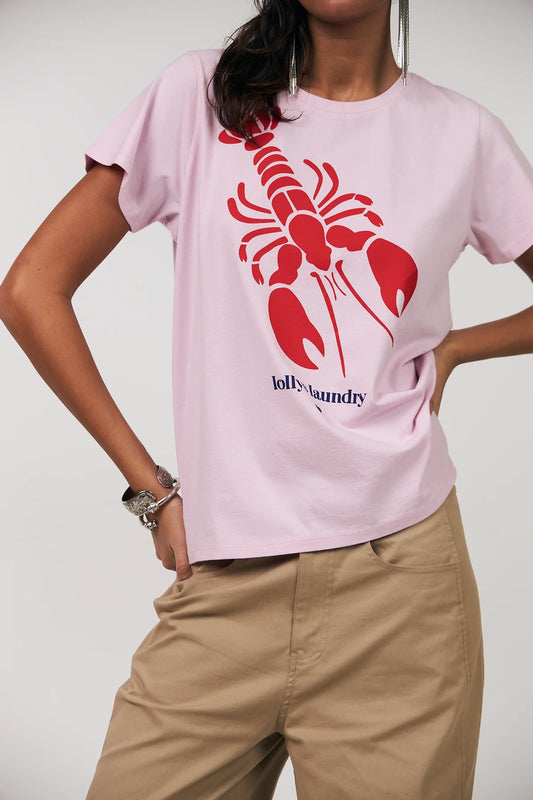 RomaLL Lobster Short Sleeved T-Shirt Red