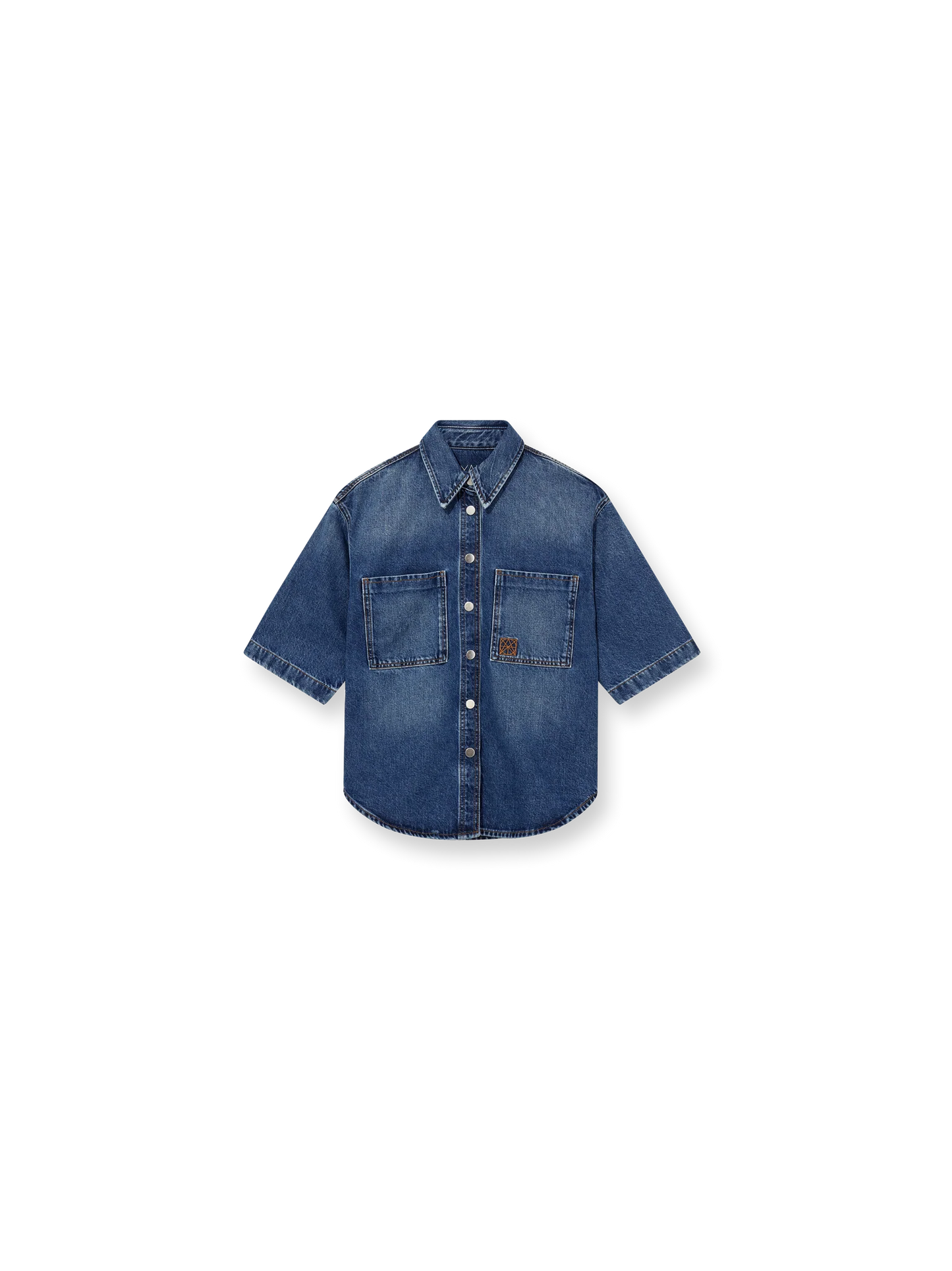 MMHNote Loop Denim Shirt Medium Washed