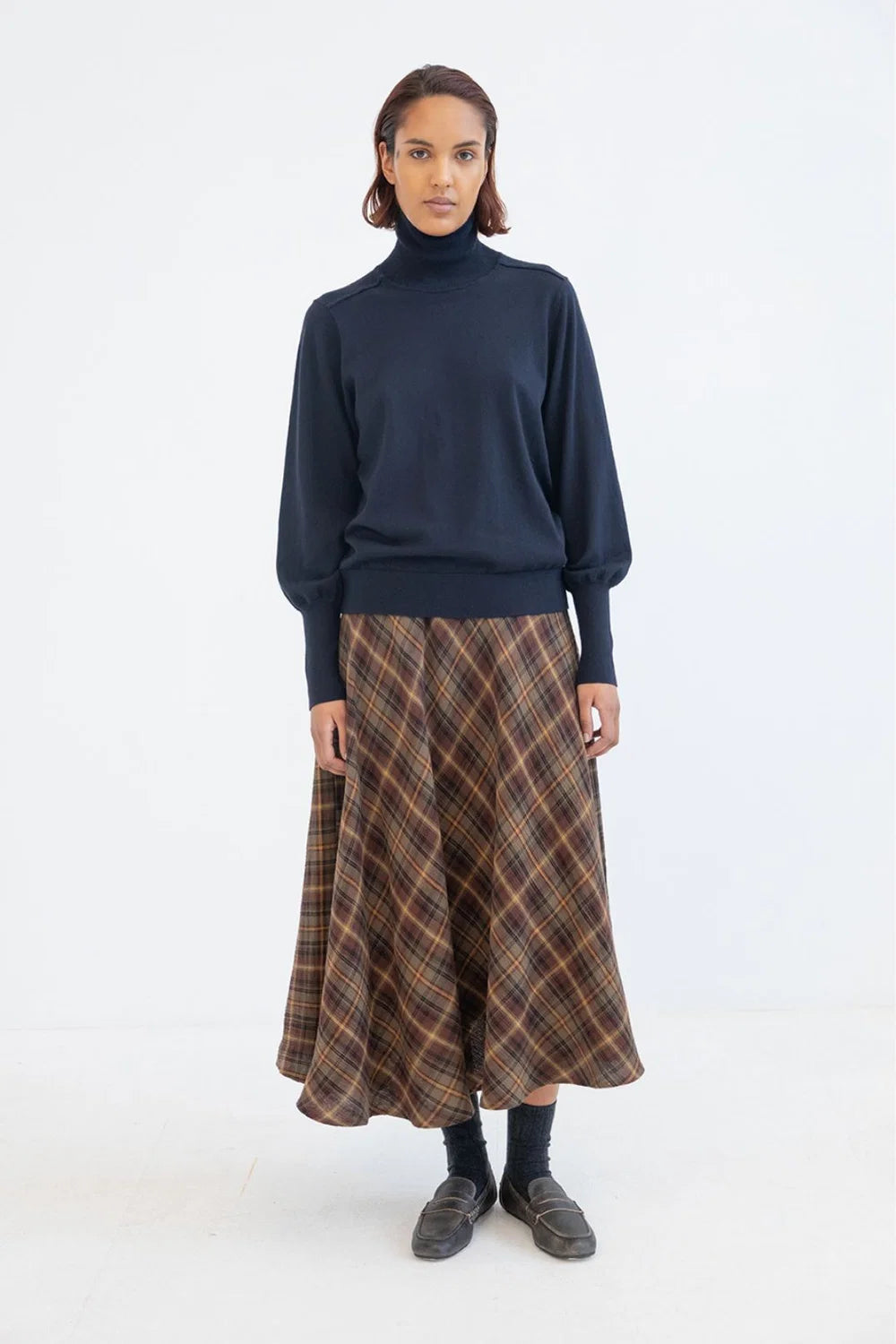 Sirene DK34 Polo-Neck Jumper Midnight