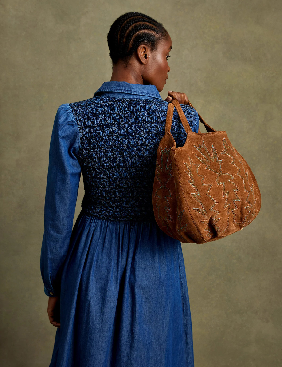 Tuesday Chambray Denim Dress  Indigo