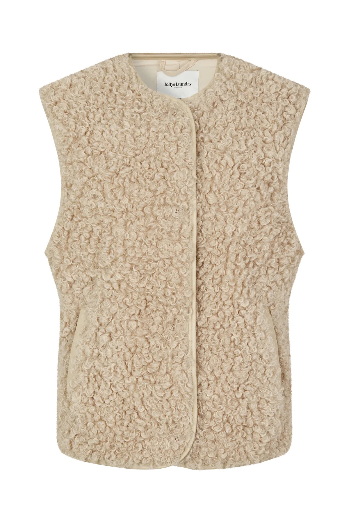 VadaLL Teddy Vest Sand