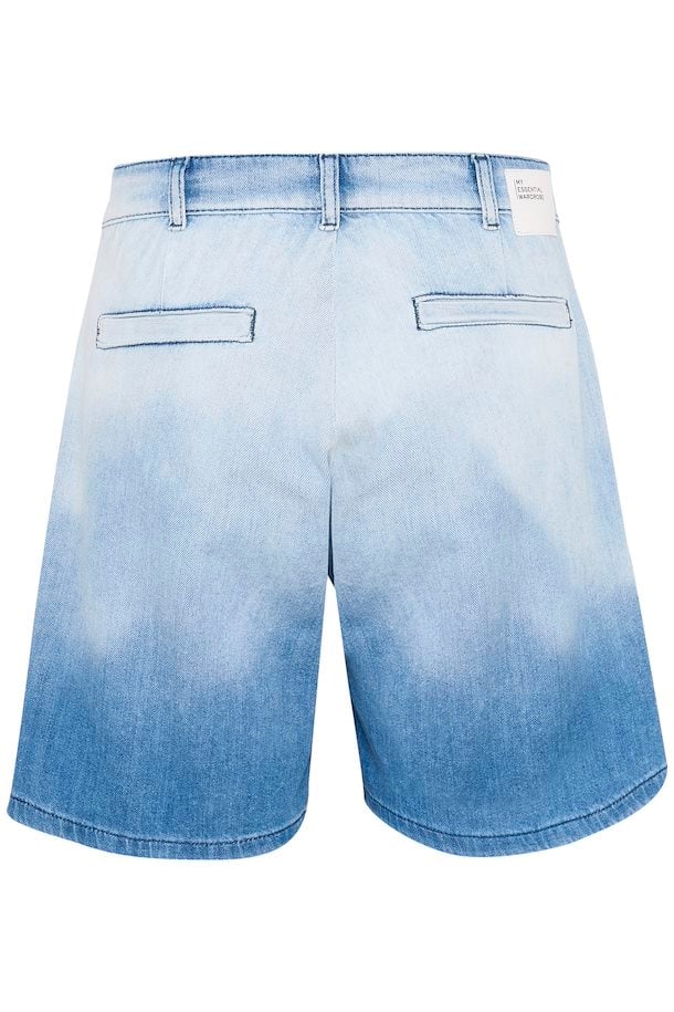MaloMW 143 Denim Shorts Blue Dip Dye
