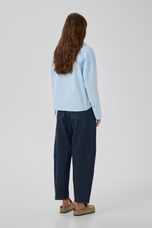 MWSunna Boxy Short Shirt Cashmere Blue