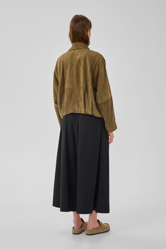 SunnaMW Cotton Skirt Pant Black