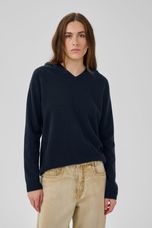 MWJola Knitted Hoodie Dark Sapphire Blue
