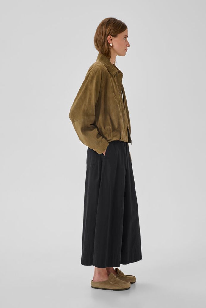 SunnaMW Cotton Skirt Pant Black