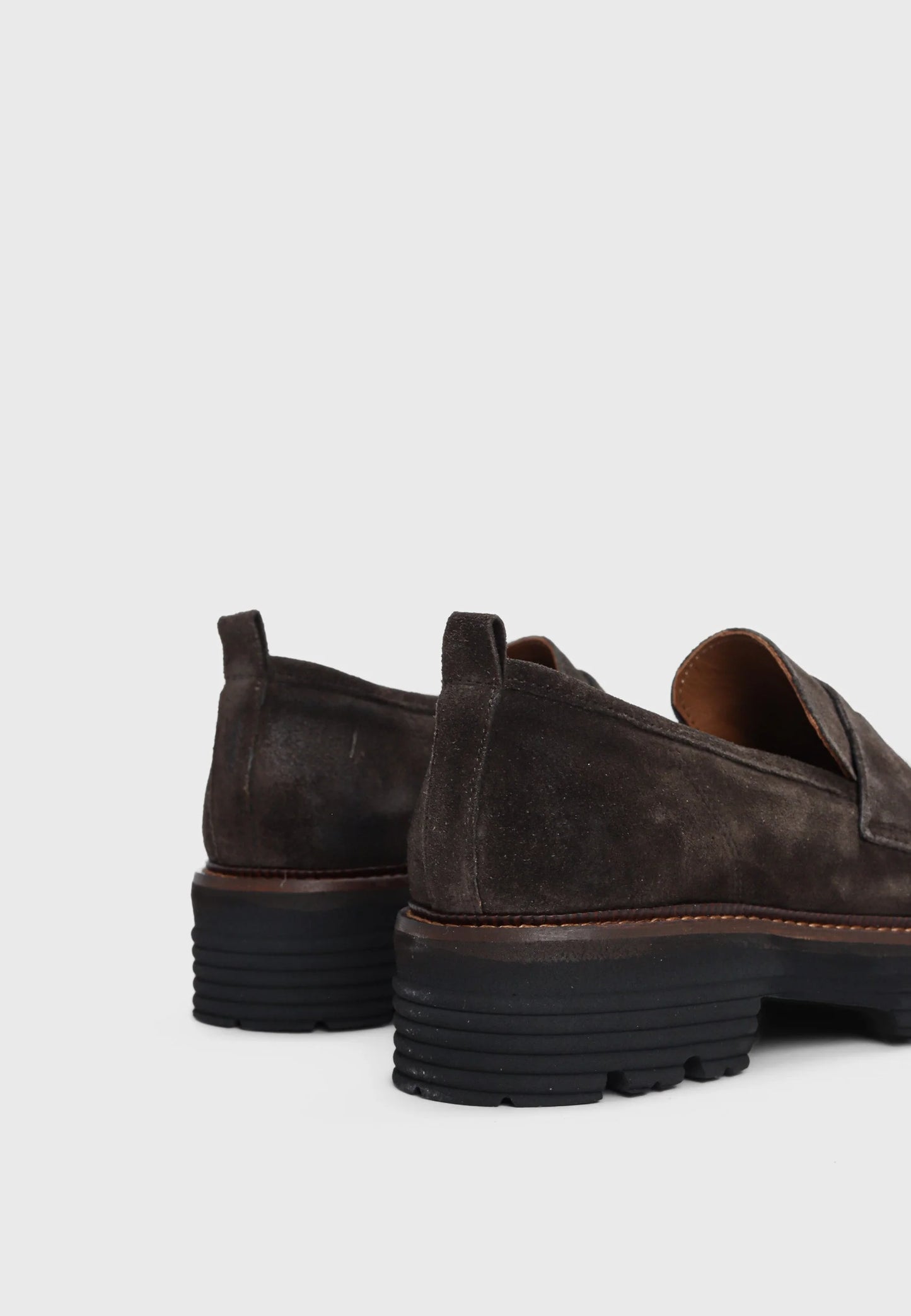 Isola Suede Chunky Loafer Mole