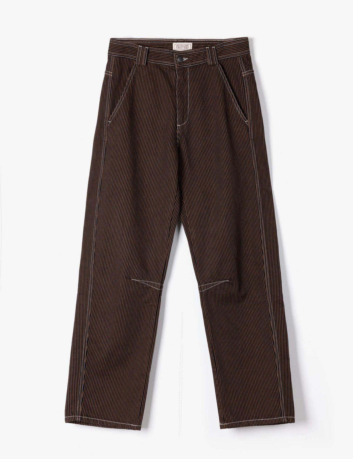 Bly Stripe Jeans Bitter Chocolate