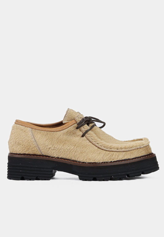 Sienna Pony Laced Shoe Sand