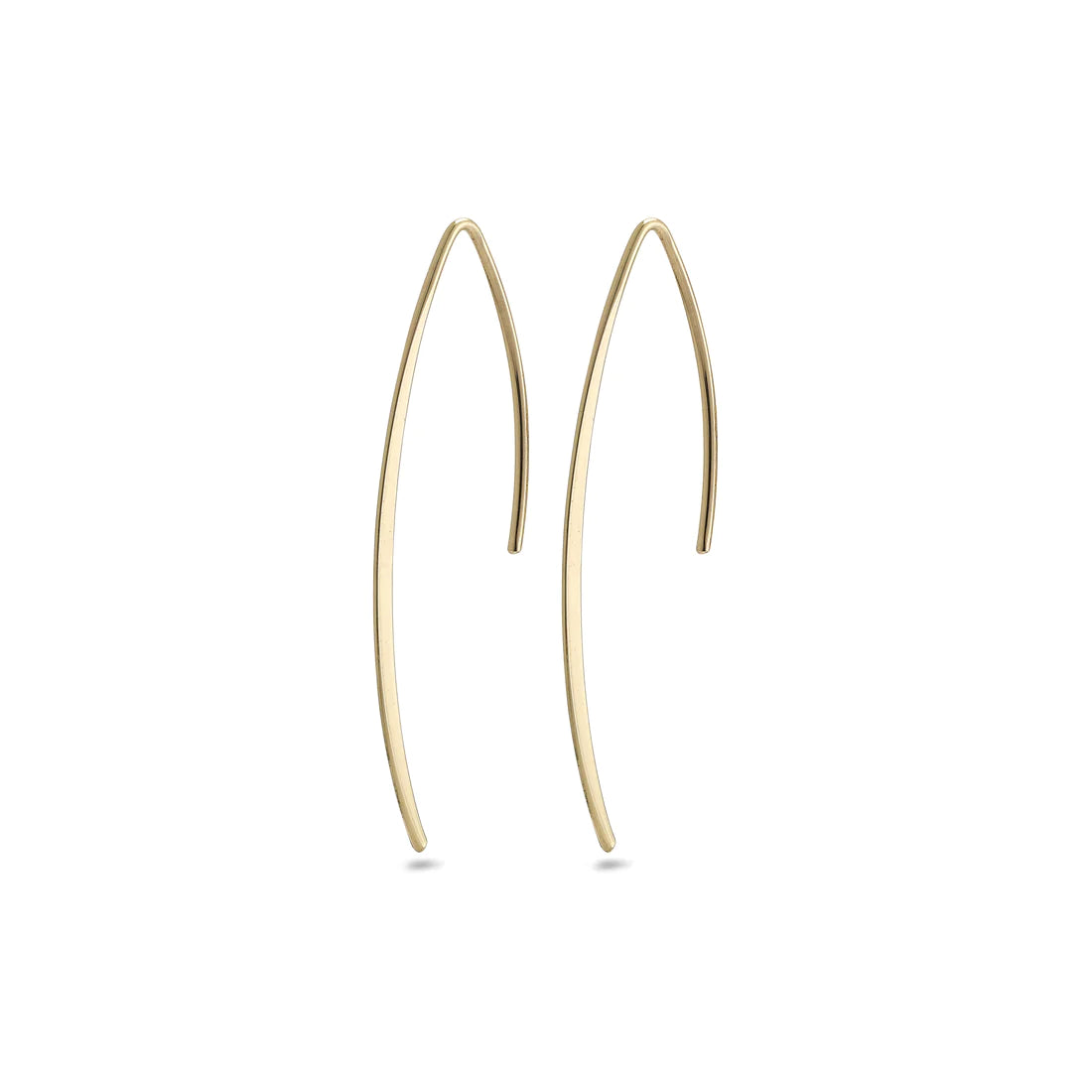Agatha Recycled Earrings Gold-Plated