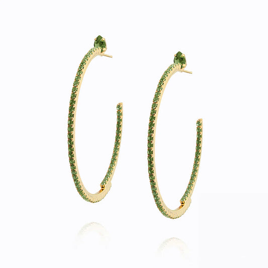 Caroline Svedbom Crystal Loop Earring