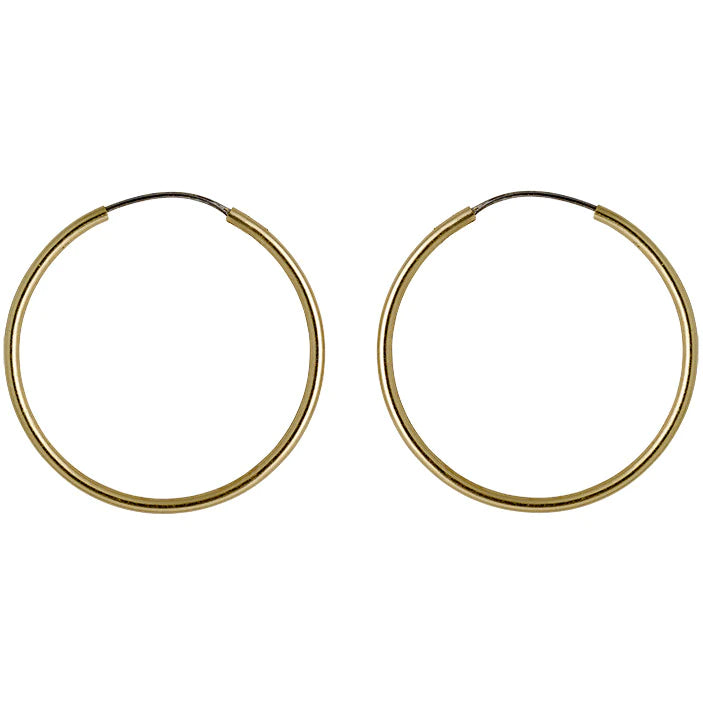 SANNE medium hoop earrings