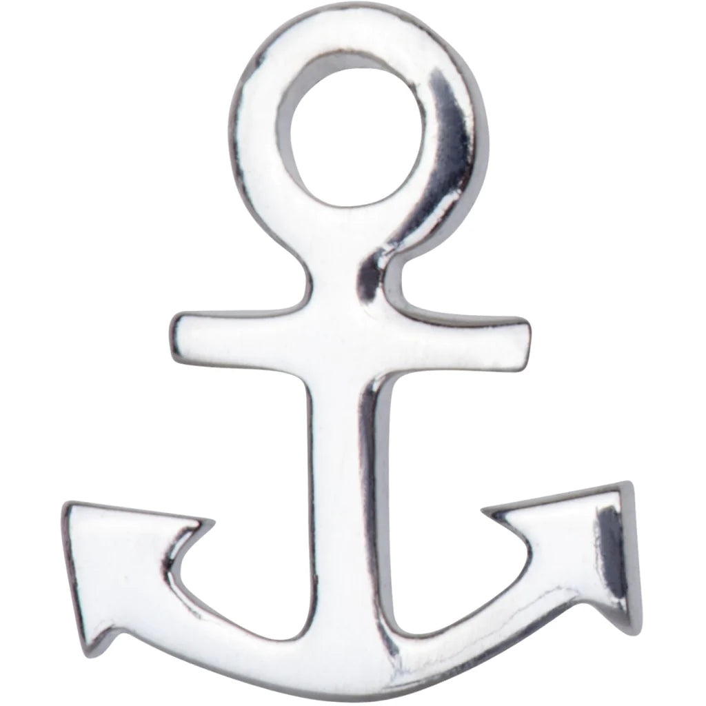 Anchor Single Earring Silver
