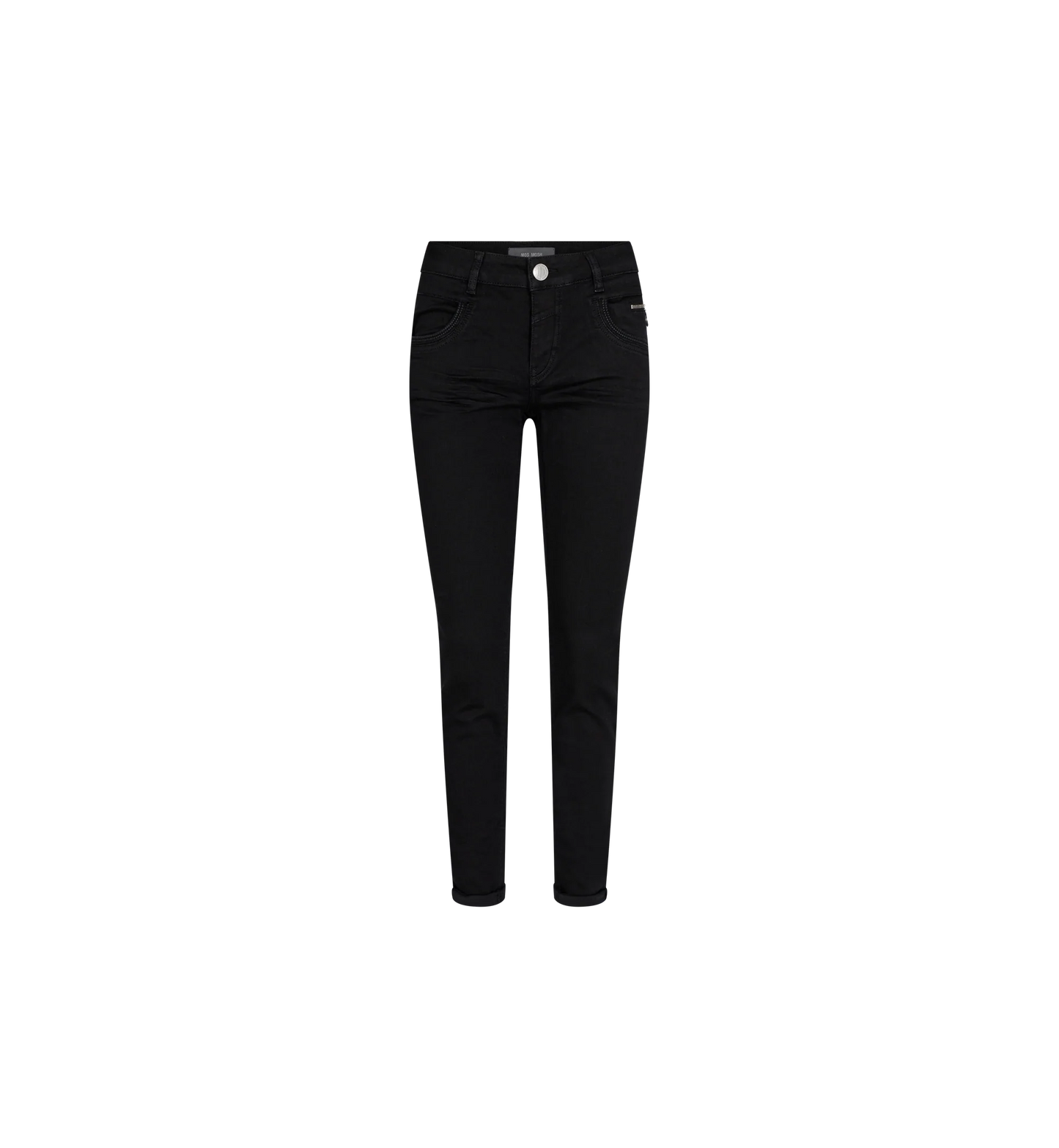 Naomi Hybrids Zip Regular Jeans Black